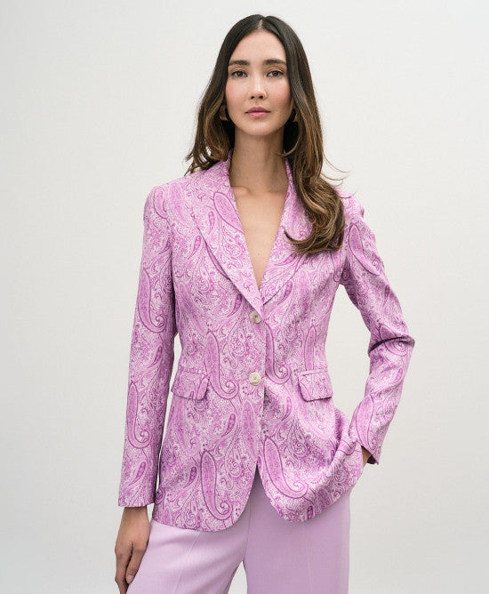 ACCESS FASHION - Tailleur con stampa Paisley