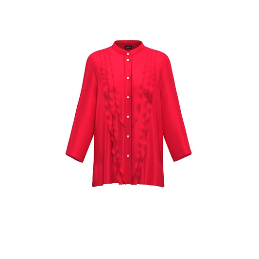 EMME MARELLA - Camicia con volant ANICE