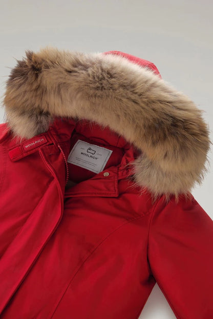WOOLRICH - Arctic Parka in Ramar con pelliccia removibile