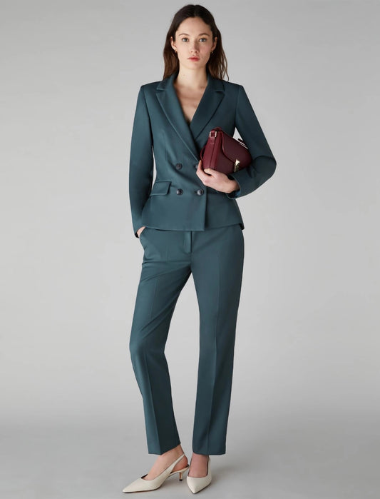 EMME MARELLA - Tailleur Blazer doppiopetto in flanella