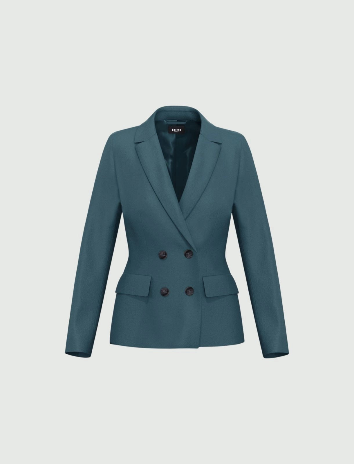 EMME MARELLA - Tailleur Blazer doppiopetto in flanella