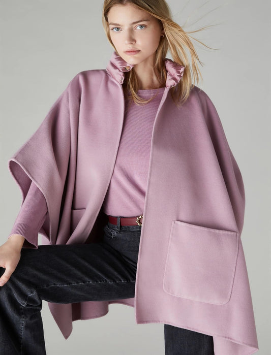 EMME MARELLA - Poncho a collo alto LIBAGE