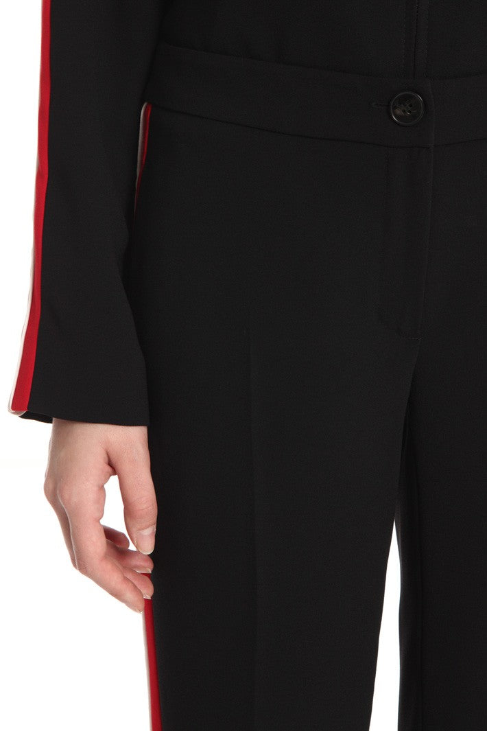EMME MARELLA - Pantaloni con banda laterale FRAC