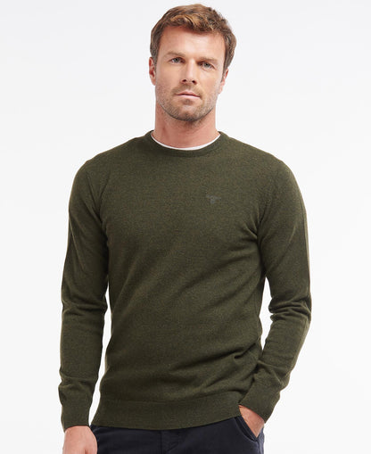 BARBOUR - MAGLIONE ESSENTIAL LAMBSWOOL CREW NECK SWEATER