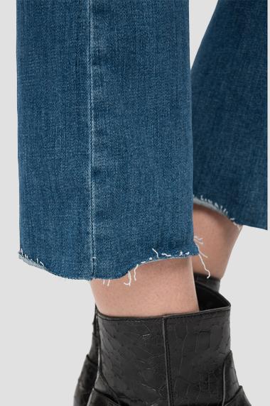 REPLAY - JEANS FLARE CROP BOOTCUT FIT FAABY
